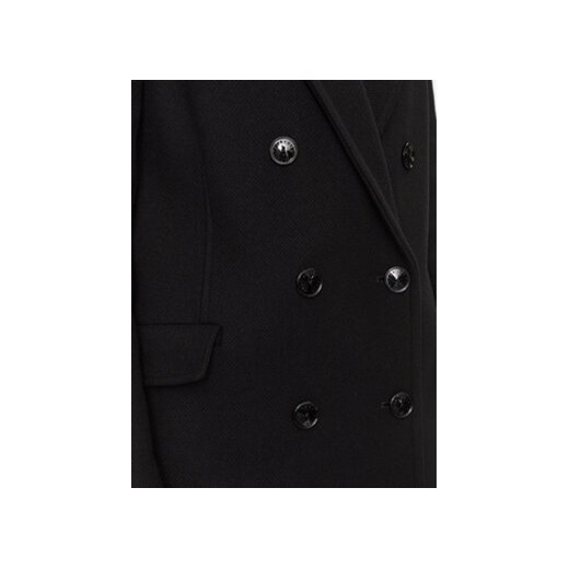 Patrizia Pepe Płaszcz wełniany 2O0119/A337-K103 Czarny Regular Fit Patrizia Pepe 38 MODIVO