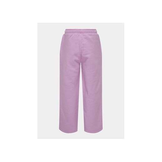 Kids ONLY Spodnie dresowe Ginny 15313528 Fioletowy Wide Leg 146 MODIVO