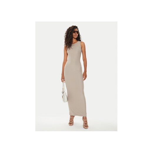 Guess Sukienka codzienna Kim W4YK0J KCDE0 Brązowy Bodycon Fit Guess XL MODIVO