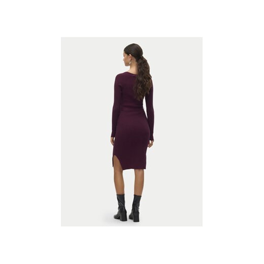 Vero Moda Sukienka dzianinowa Saba 10309320 Fioletowy Slim Fit Vero Moda XL MODIVO