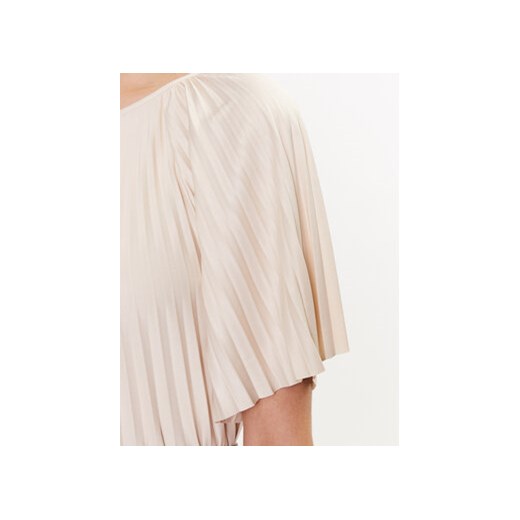 Fabiana Filippi Sukienka codzienna ABD273W184 Beżowy Loose Fit Fabiana Filippi 38 MODIVO