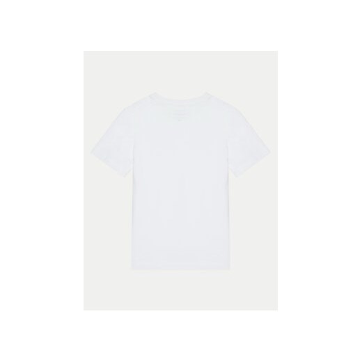 Calvin Klein Jeans T-Shirt IU0IU00543 Biały Regular Fit 12Y MODIVO