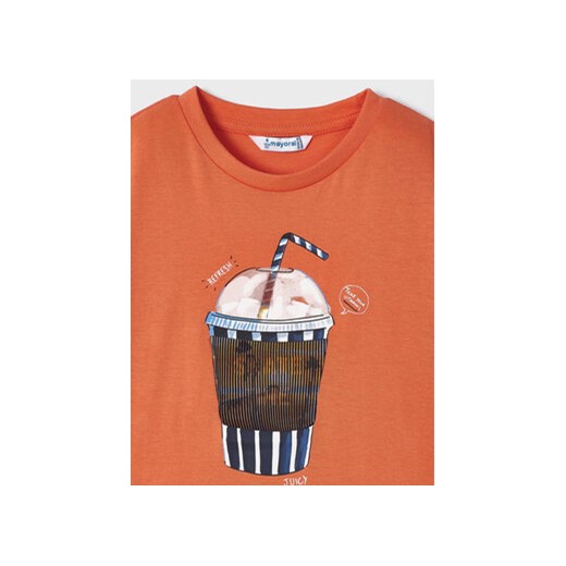 Mayoral T-Shirt 3014 Pomarańczowy Regular Fit Mayoral 2Y MODIVO