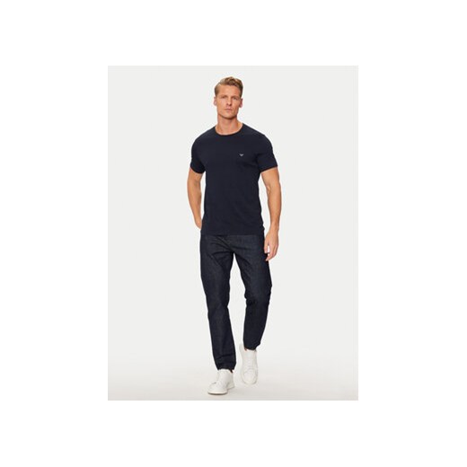Emporio Armani Underwear Komplet 2 t-shirtów 111267 4F722 70835 Granatowy Slim XL MODIVO