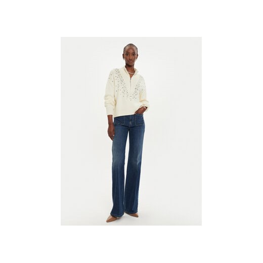 Pinko Sweter Bombay Maglia 104324 A27A Écru Regular Fit Pinko XS MODIVO