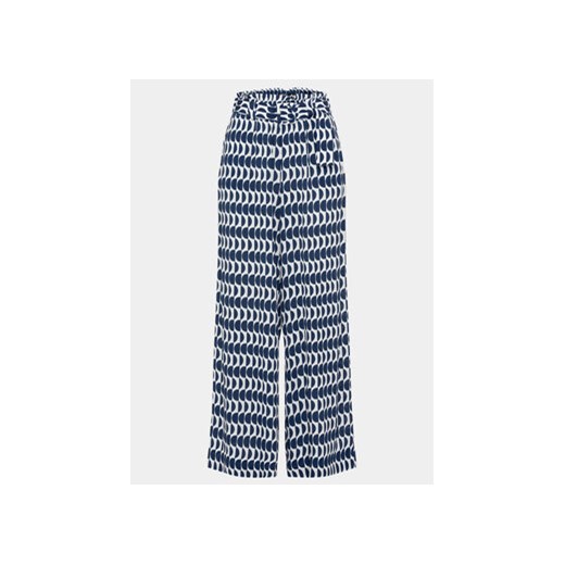Olsen Spodnie materiałowe 14002153 Granatowy Relaxed Fit Olsen 48 MODIVO