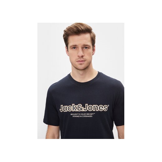 Jack&Jones Komplet 3 t-shirtów 12254138 Kolorowy Standard Fit M MODIVO