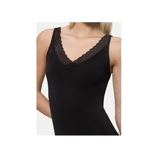 Triumph Top Feel Of Modal 10221637 Czarny Slim Fit Triumph XL MODIVO