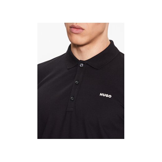 Hugo Polo 50470547 Czarny Slim Fit M MODIVO