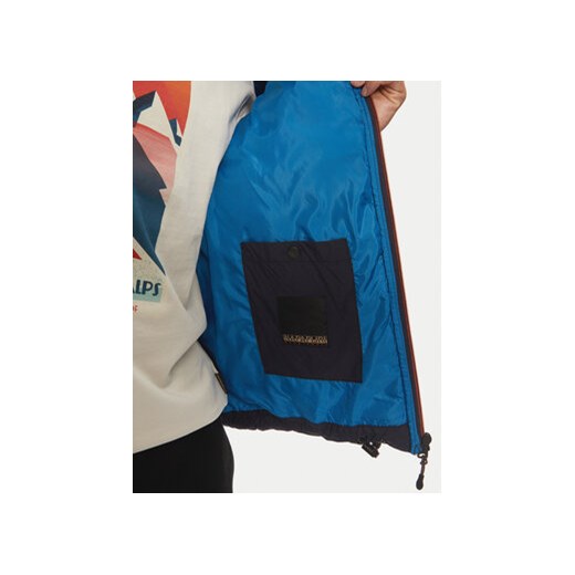 Napapijri Kurtka puchowa A-Lapaz NP0A4I25 Granatowy Regular Fit Napapijri 3XL MODIVO