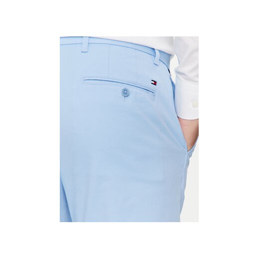 Tommy Hilfiger Chinosy Denton MW0MW25964 Błękitny Straight Fit Tommy Hilfiger 38_34 MODIVO