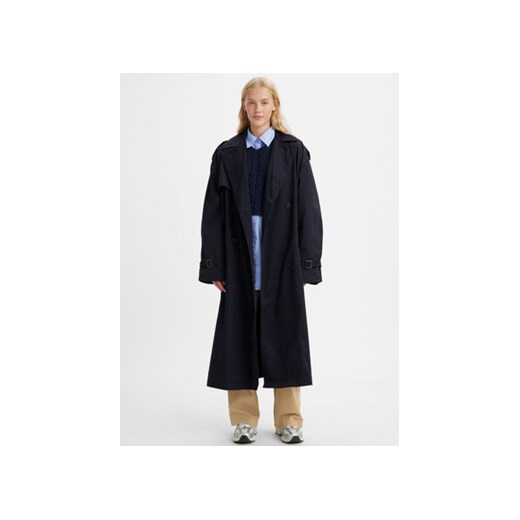 Levi's® Trencz Slacker A44450000 Granatowy Oversize S MODIVO