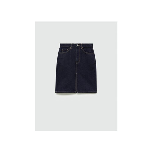 Mango Spódnica jeansowa Olivia 77055657 Granatowy Regular Fit Mango XS MODIVO