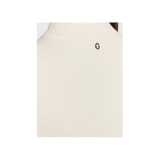 Guess Sukienka dzianinowa W3RK26 Z2YN2 Beżowy Slim Fit Guess XL MODIVO