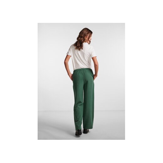 Pieces Spodnie materiałowe Bossy 17140744 Zielony Loose Fit Pieces L_32 MODIVO