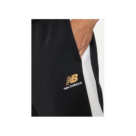 New Balance Spodnie dresowe MP43522BK Czarny Relaxed Fit New Balance M MODIVO