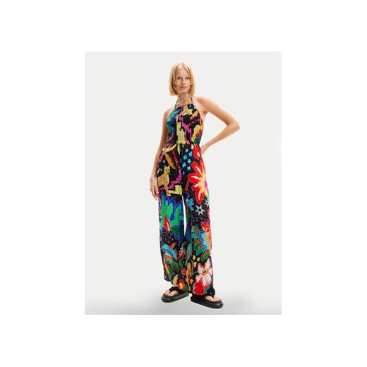 Desigual Kombinezon Jungle 24SWMW06 Kolorowy Relaxed Fit ze sklepu MODIVO w kategorii Kombinezony damskie - zdjęcie 177035385