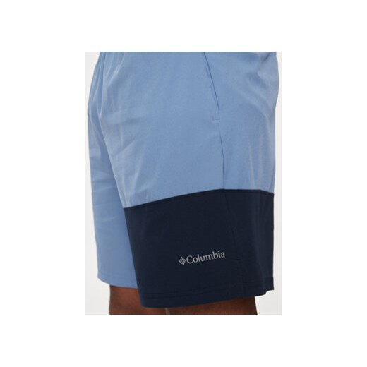 Columbia Szorty sportowe Columbia Hike™ Color Block Short 2072004 Niebieski Columbia M MODIVO