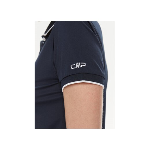 CMP Polo 31T5066 Granatowy Regular Fit 38 MODIVO