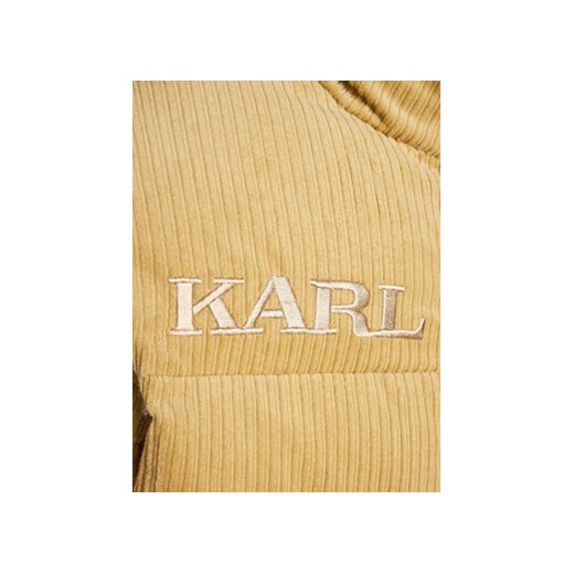 Karl Kani Kurtka puchowa Retro Corduroy 6076015 Beżowy Regular Fit Karl Kani M MODIVO
