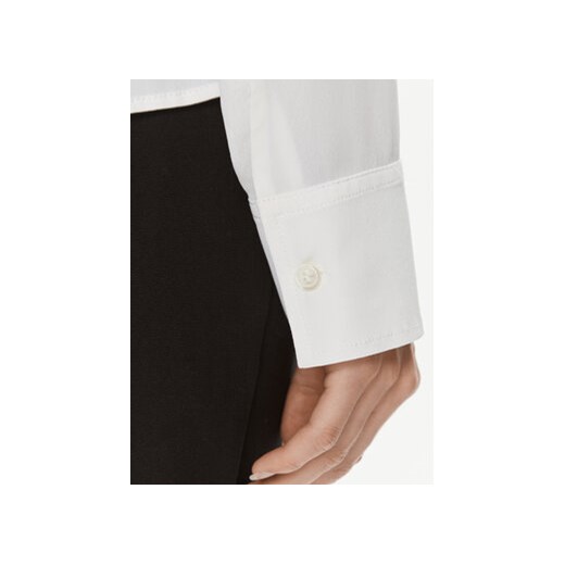 Tommy Hilfiger Bluzka WW0WW39665 Biały Relaxed Fit Tommy Hilfiger 40 MODIVO