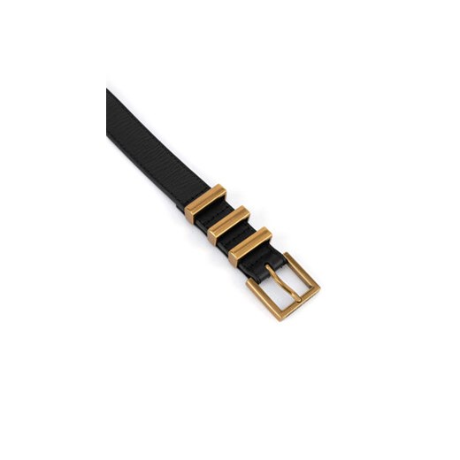 Gino Rossi Pasek Damski BLYL24008-1 Czarny Gino Rossi S MODIVO