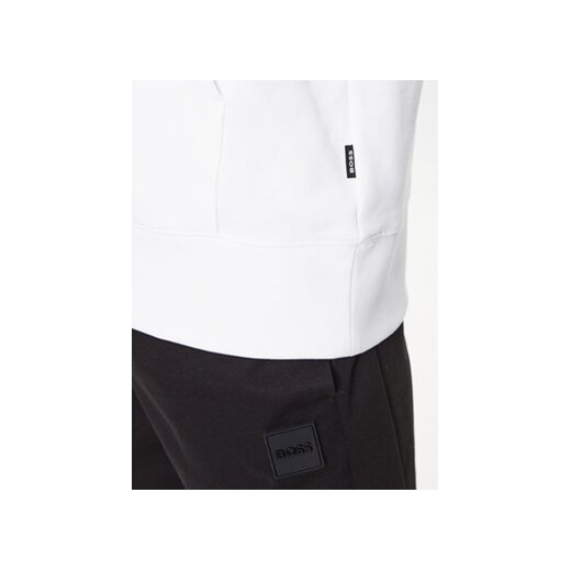 Boss Bluza 50499925 Biały Regular Fit S MODIVO