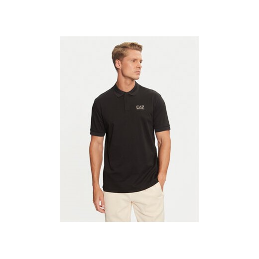 EA7 Emporio Armani Polo 6DPF09 PJOLZ 0200 Czarny Regular Fit M MODIVO