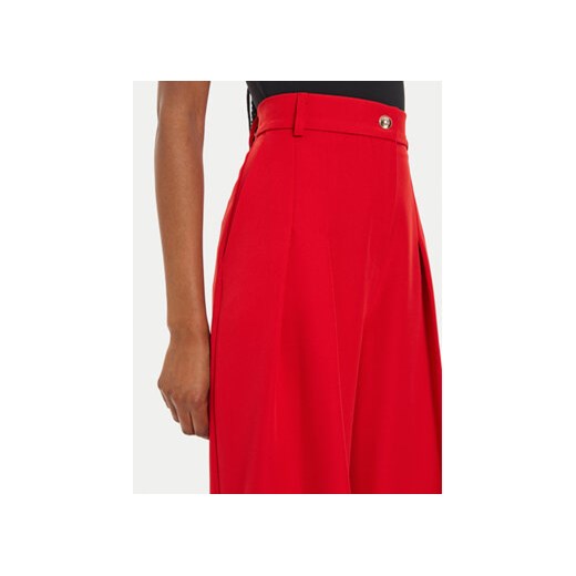 Maryley Spodnie materiałowe 24IB579/43MA Czerwony Regular Fit Maryley L MODIVO