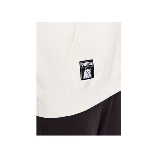 Puma Bluza RIPNDIP 622197 Écru Relaxed Fit Puma L MODIVO