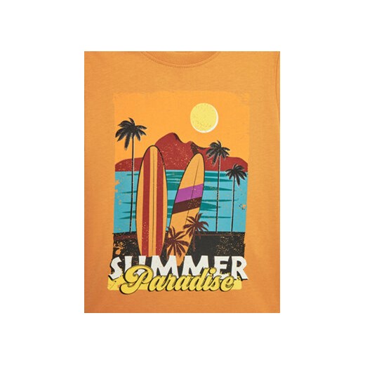 Coccodrillo T-Shirt WC4143204HBK Brązowy Regular Fit 104 MODIVO