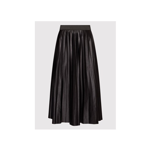 Vila Spódnica plisowana Nitban 14063241 Czarny Regular Fit Vila XL MODIVO