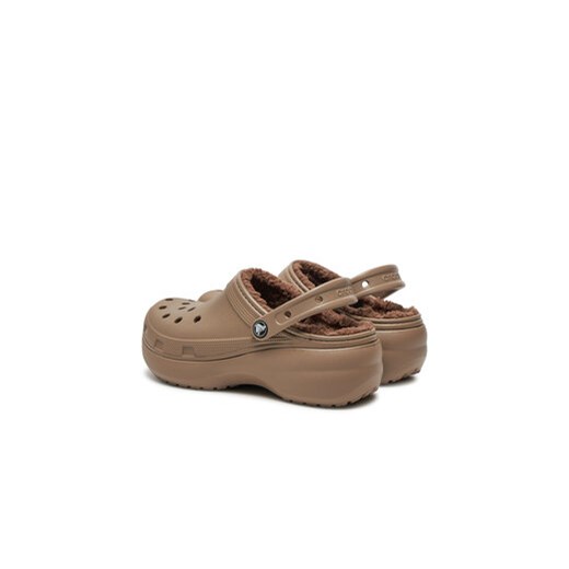 Crocs Klapki Classic Platform Lined Clog W 207938 Brązowy Crocs 41_42 MODIVO
