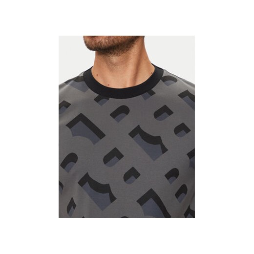 Boss T-Shirt Tiburt 419 50504100 Szary Regular Fit L MODIVO