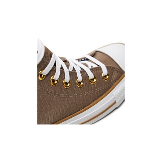 Converse Trampki Chuck Taylor All Star Herringbone Stripe A06440C Brązowy Converse 36 MODIVO