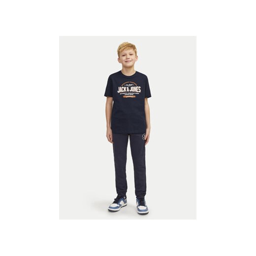 Jack&Jones Junior T-Shirt Logo 12258876 Granatowy Regular Fit Jack&jones Junior 176 MODIVO