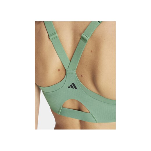 adidas Biustonosz sportowy TLRD Impact Luxe IT6655 Zielony 85E MODIVO