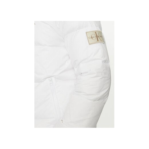 Calvin Klein Jeans Kurtka puchowa Essentials J30J325946 Biały Regular Fit XXL MODIVO