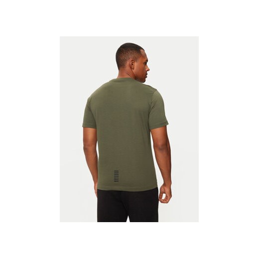 EA7 Emporio Armani T-Shirt 8NPT25-PJVPZ Zielony Regular Fit XXL MODIVO