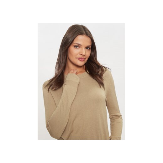 United Colors Of Benetton Sweter 1ZRED10BL Beżowy Regular Fit United Colors Of Benetton S MODIVO