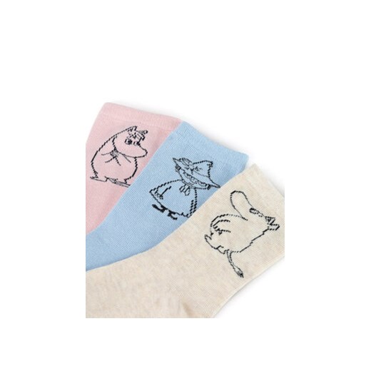 Moomin Skarpety ACCCS-AW24-209MMN (3-pack) Kolorowy 27_30 MODIVO