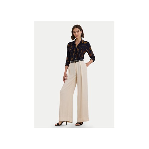 LAUREN RALPH LAUREN Koszula 200957607001 Granatowy Slim Fit L MODIVO