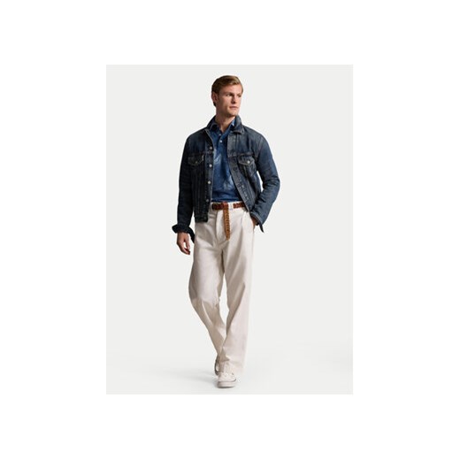 Polo Ralph Lauren Polo 710941436001 Niebieski Custom Slim Fit Polo Ralph Lauren XL MODIVO