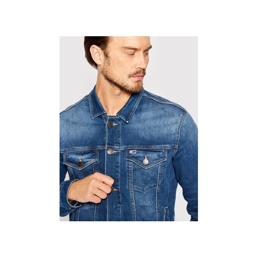 Tommy Jeans Kurtka jeansowa DM0DM10244 Niebieski Regular Fit Tommy Jeans L MODIVO