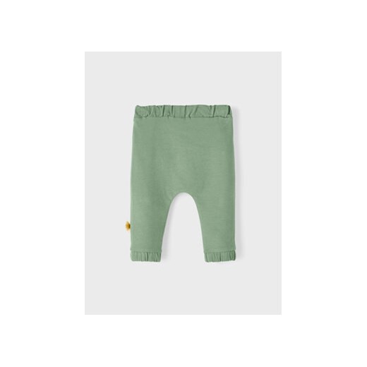 NAME IT Spodnie materiałowe 13215629 Zielony Regular Fit Name It 62 MODIVO
