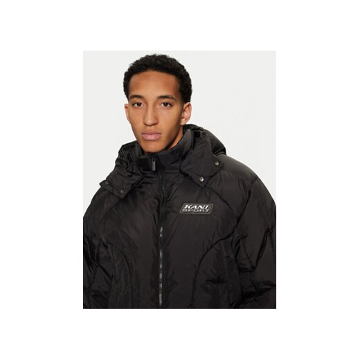 Karl Kani Kurtka puchowa Sport Patch Artic 60760028 Czarny Regular Fit Karl Kani M MODIVO