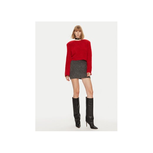 Gestuz Sweter Safi 10908339 Czerwony Loose Fit Gestuz S MODIVO