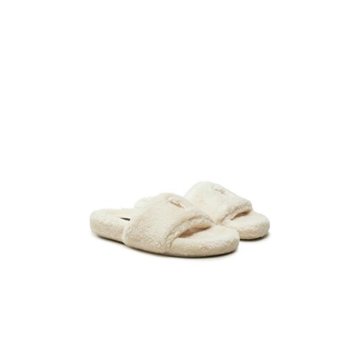 Polo Ralph Lauren Kapcie Elenore 842957051002 Écru Polo Ralph Lauren 39_5 MODIVO