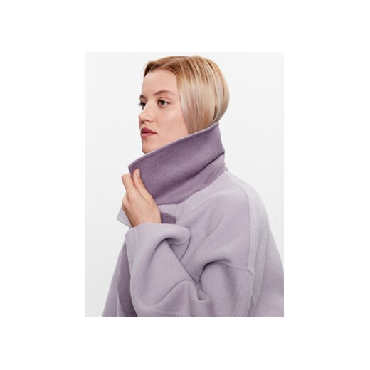 Calvin Klein Płaszcz wełniany K20K205855 Fioletowy Regular Fit Calvin Klein 40 MODIVO