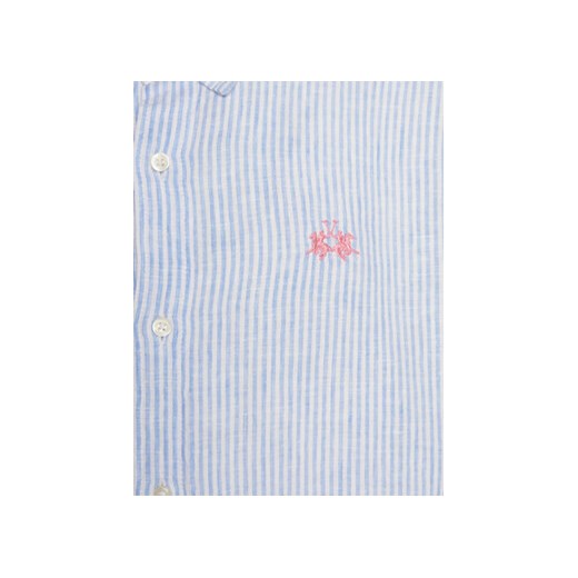 La Martina Koszula YMC031 TL132 Niebieski Regular Fit La Martina XL MODIVO